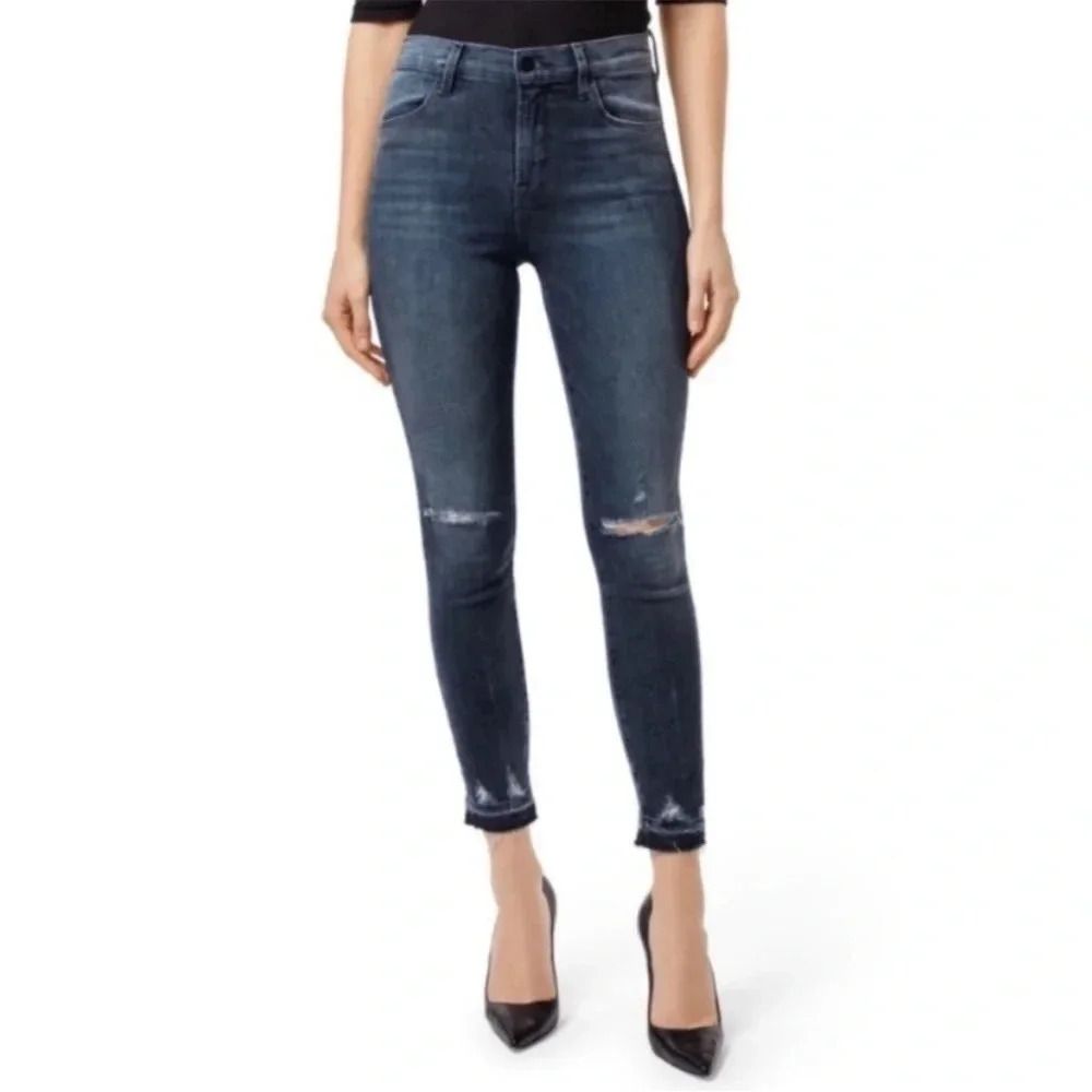 Jbrand Alana skinny distressed denim in Flurry